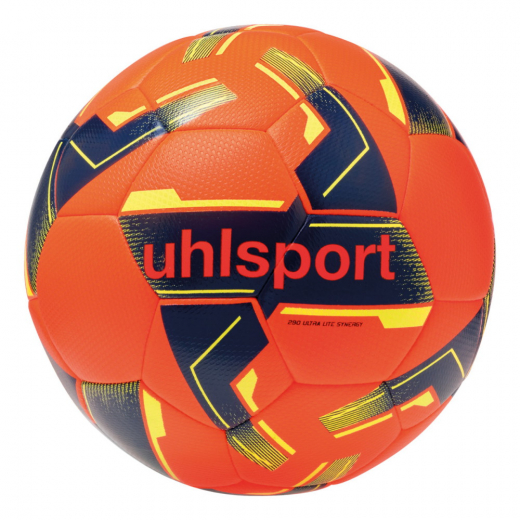 uhlsport 290 Ultra Lite Synergy Orange/Navy/Gul sz 4  i gruppen UTOMHUSSPEL / Fotboll hos Spelexperten (1001722014)