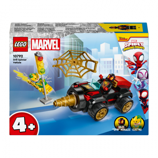 LEGO Marvel - Drill Spinner i gruppen LEKSAKER / LEGO / LEGO Marvel hos Spelexperten (10792)