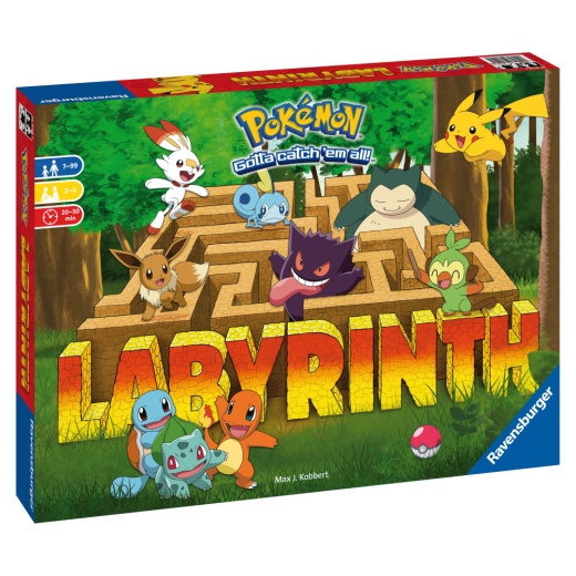 Pokémon Labyrinth (Swe) i gruppen SÄLLSKAPSSPEL / Familjespel hos Spelexperten (10827037)