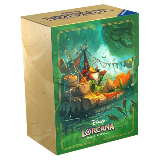 Disney Lorcana TCG: Deck Box - Robin Hood i gruppen SÄLLSKAPSSPEL / Tillbehör / Förvaring hos Spelexperten (11098302)