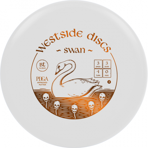 Westside Discs BT Medium Swan 2 White i gruppen UTOMHUSSPEL / Disc Golf & frisbee hos Spelexperten (13129)