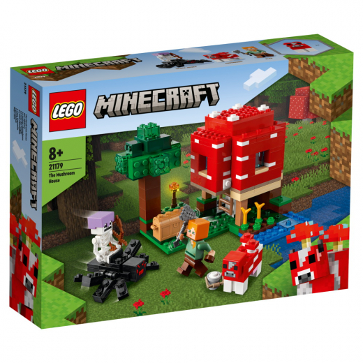 LEGO Minecraft - Svamphuset i gruppen LEKSAKER / LEGO / LEGO Minecraft hos Spelexperten (21179)