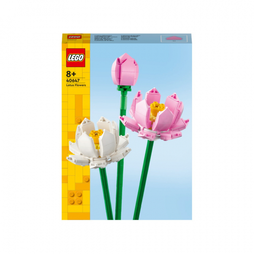 LEGO Icons - Lotusblommor i gruppen LEKSAKER / LEGO / LEGO Icons hos Spelexperten (40647)