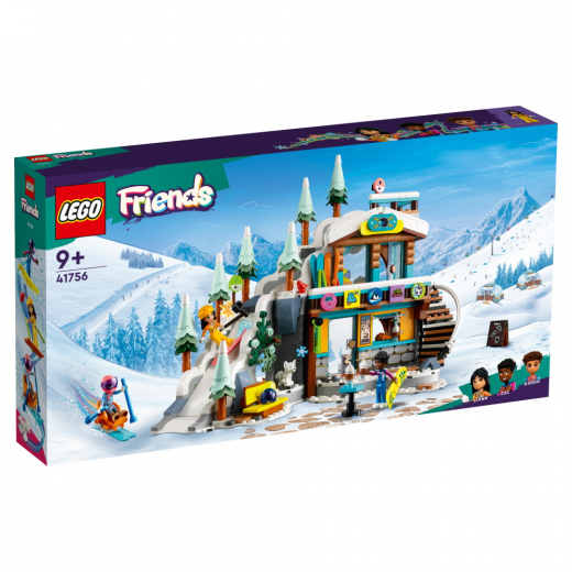 LEGO Friends - Skidbacke och vinterkafé i gruppen LEKSAKER / LEGO / LEGO Friends hos Spelexperten (41756)