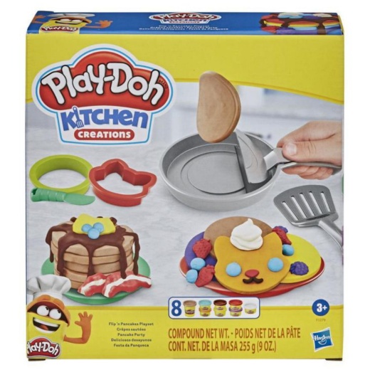 Play-Doh Flip 'n Pancakes Playset i gruppen LEKSAKER / Play-Doh hos Spelexperten (5857894)
