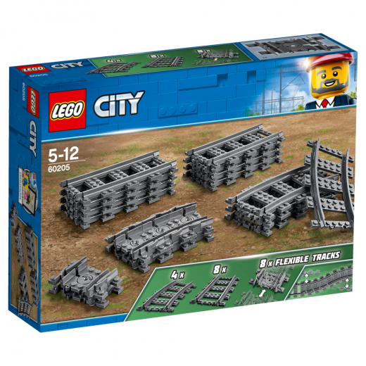 LEGO City - Spår i gruppen LEKSAKER / LEGO / LEGO City hos Spelexperten (60205)