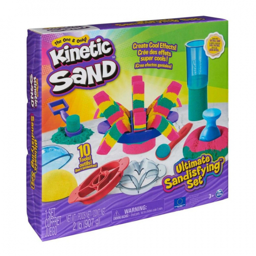Kinetic Sand - Ultimate Sandisfying Set i gruppen LEKSAKER / Skapa & måla / Kinetic Sand hos Spelexperten (6067345)