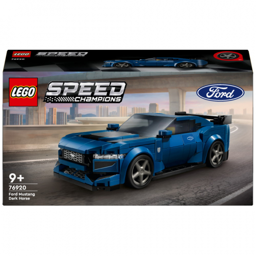 LEGO Speed Champions - Ford Mustang Dark Horse sportbil i gruppen LEKSAKER / LEGO / LEGO Speed Champions hos Spelexperten (76920)