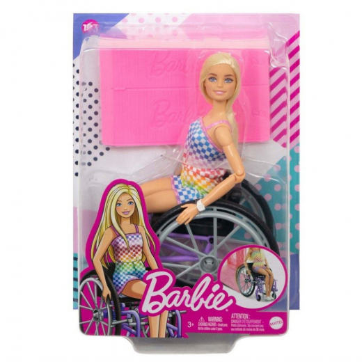 Barbie Fashionista - Wheelchair Checkers i gruppen LEKSAKER / Barbie hos Spelexperten (960-0925)
