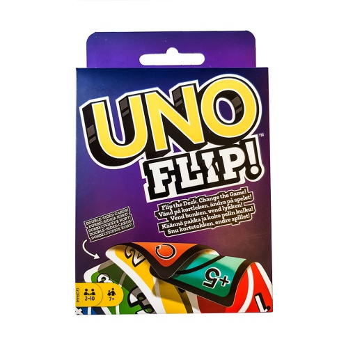Uno Flip! i gruppen SÄLLSKAPSSPEL / Spelserier / UNO hos Spelexperten (97014)