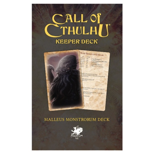Call of Cthulhu RPG: Keeper Deck - Malleus Monstrorum i gruppen SÄLLSKAPSSPEL / Rollspel / Call of Cthulhu hos Spelexperten (CHA23171)