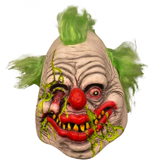 Latex Clown Mask Morvy i gruppen LEKSAKER / Maskerad / Masker hos Spelexperten (CLO-MOR)