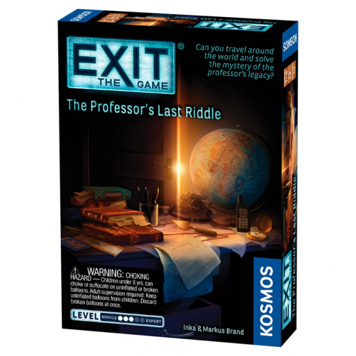 Exit: The Game - The Professor's Last Riddle i gruppen SÄLLSKAPSSPEL / Escape Room hos Spelexperten (KOS1808)
