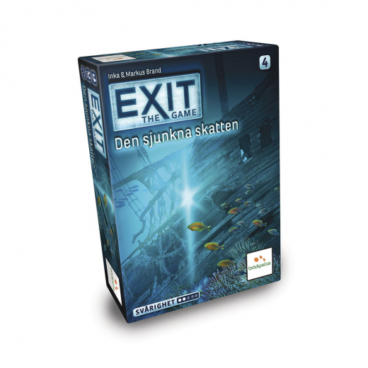Exit: The Game - Den sjunkna skatten (Swe) i gruppen SÄLLSKAPSSPEL / Strategispel hos Spelexperten (LPFI7337)