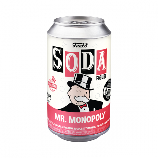 Funko POP! Soda Monopoly Mr Monopoly i gruppen LEKSAKER / Figurer och lekset / Funko POP! hos Spelexperten (P-58691)