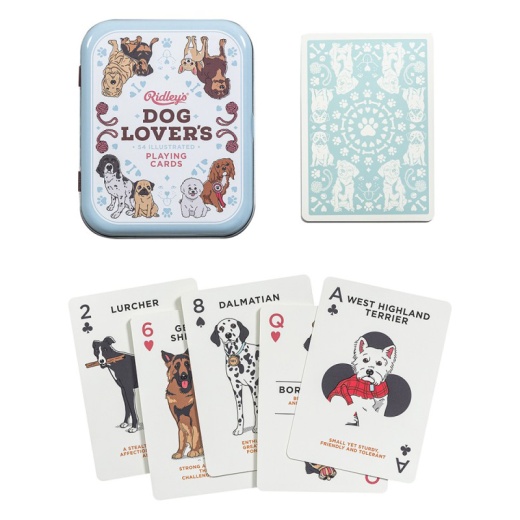 Ridley's Spelkort - Dog Lovers i gruppen SÄLLSKAPSSPEL / Poker & casino / Design hos Spelexperten (WAWGME19)