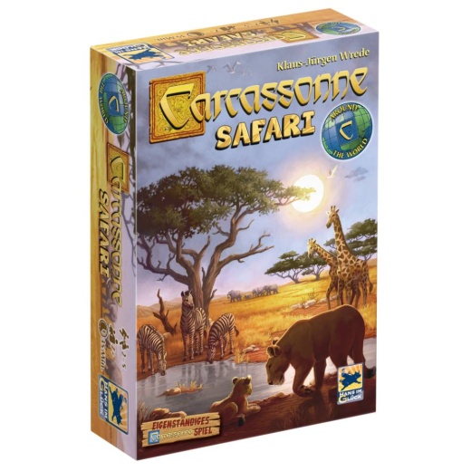 Carcassonne: Safari i gruppen SÄLLSKAPSSPEL / Strategispel hos Spelexperten (ZMGZM7868)